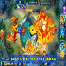 tabela 2 turno brasileirao